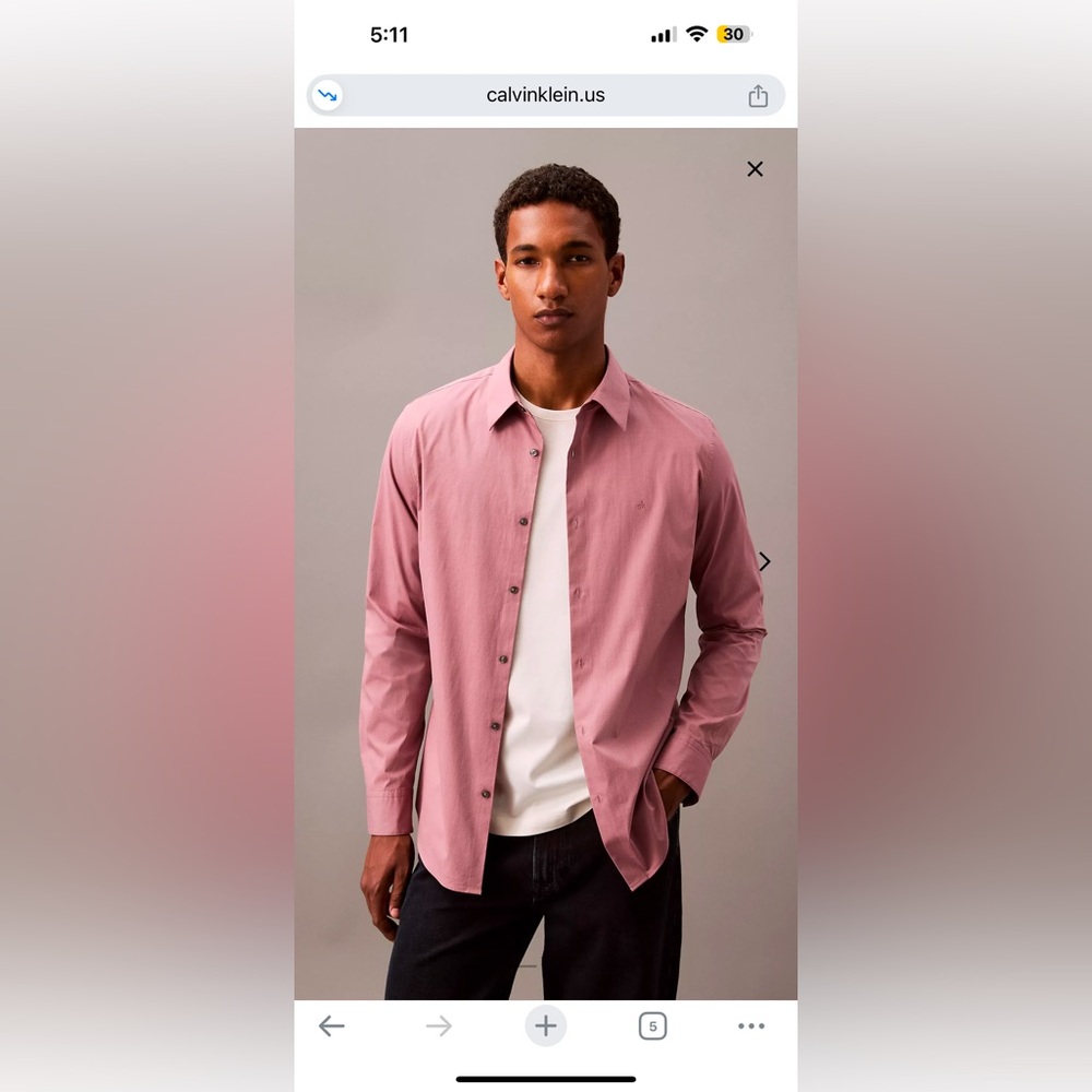 CALVIN KLEIN SHIRT MEN